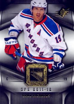 #38 Brad Richards - New York Rangers - 2011-12 SPx Hockey
