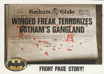 #38 Front Page Story! - 1989 Topps Batman