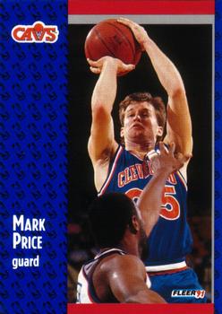 #38 Mark Price - Cleveland Cavaliers - 1991-92 Fleer Basketball