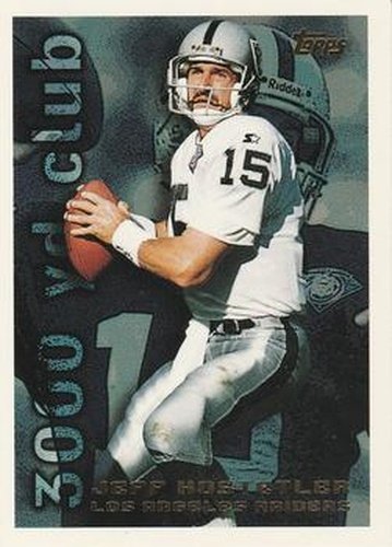 #38 Jeff Hostetler - Los Angeles Raiders - 1995 Topps Football