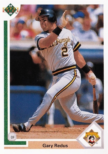 #38 Gary Redus - Pittsburgh Pirates - 1991 Upper Deck Baseball