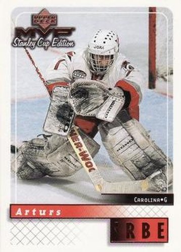 #38 Arturs Irbe - Carolina Hurricanes - 1999-00 Upper Deck MVP Stanley Cup Edition Hockey