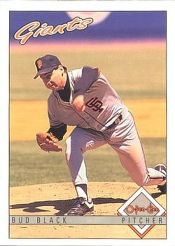 #38 Bud Black - San Francisco Giants - 1993 O-Pee-Chee Baseball