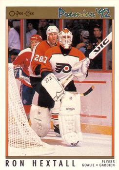 #38 Ron Hextall - Philadelphia Flyers - 1991-92 O-Pee-Chee Premier Hockey
