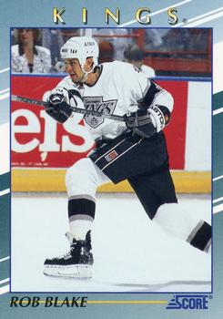 #38 Rob Blake - Los Angeles Kings - 1992-93 Score Young Superstars Hockey