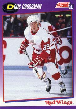 #38 Doug Crossman - Detroit Red Wings - 1991-92 Score American Hockey