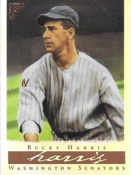 #38b Bucky Harris - Washington Senators - 2003 Topps Gallery Hall of Fame - Artist's Proofs Baseball