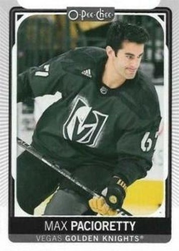 #38b Max Pacioretty - Special Jersey - Vegas Golden Knights - 2021-22 O-Pee-Chee Hockey