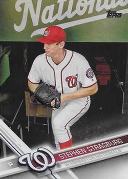 #38b Stephen Strasburg - Washington Nationals - 2017 Topps Baseball