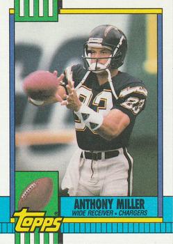 #390 Anthony Miller - San Diego Chargers - 1990 Topps Football