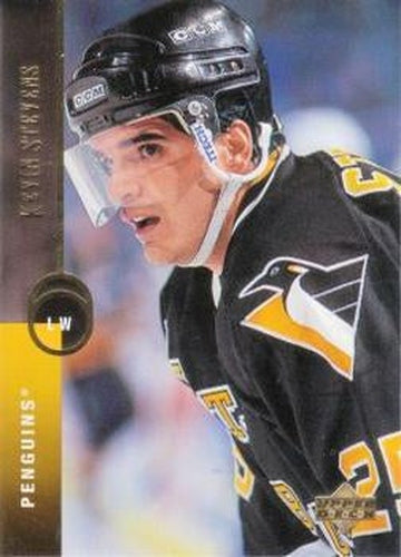 #390 Kevin Stevens - Pittsburgh Penguins - 1994-95 Upper Deck Hockey