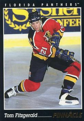 #390 Tom Fitzgerald - Florida Panthers - 1993-94 Pinnacle Hockey