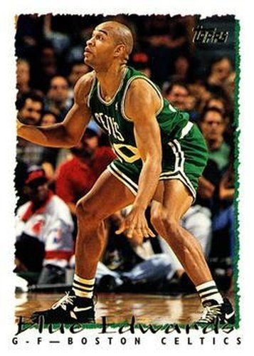 #390 Blue Edwards - Boston Celtics - 1994-95 Topps Basketball