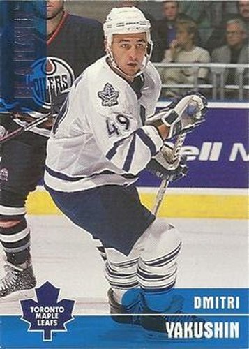 #390 Dmitri Yakushin - Toronto Maple Leafs - 1999-00 Be a Player Memorabilia Hockey