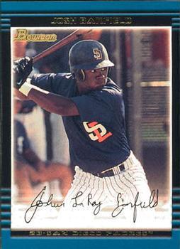 #390 Josh Barfield - San Diego Padres - 2002 Bowman Baseball