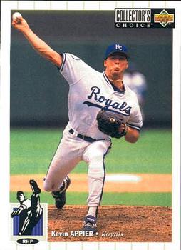 #390 Kevin Appier - Kansas City Royals - 1994 Collector's Choice Baseball