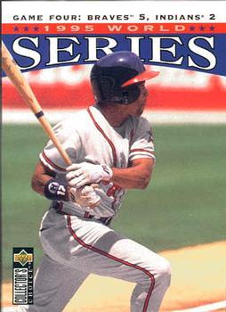 #390 Luis Polonia - Atlanta Braves - 1996 Collector's Choice Baseball