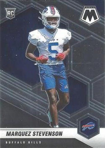 #390 Marquez Stevenson - Buffalo Bills - 2021 Panini Mosaic Football
