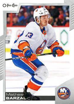 #390 Mathew Barzal - New York Islanders - 2020-21 O-Pee-Chee Hockey