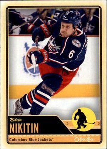 #390 Nikita Nikitin - Columbus Blue Jackets - 2012-13 O-Pee-Chee Hockey