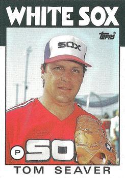 #390 Tom Seaver - Chicago White Sox - 1986 Topps Baseball