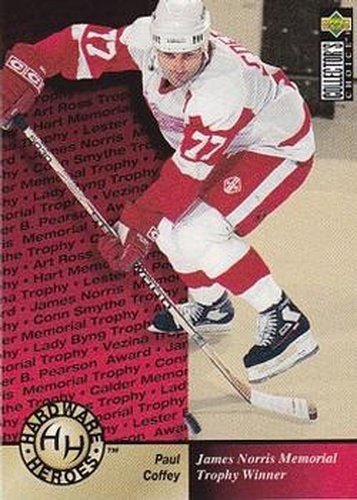 #390 Paul Coffey - Detroit Red Wings - 1995-96 Collector's Choice Hockey