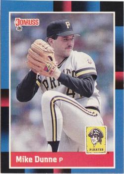 #390 Mike Dunne - Pittsburgh Pirates - 1988 Donruss Baseball