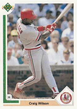 #390 Craig Wilson - St. Louis Cardinals - 1991 Upper Deck Baseball