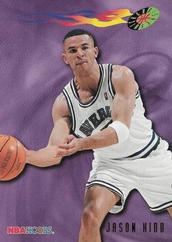 #390 Jason Kidd - Dallas Mavericks - 1995-96 Hoops Basketball