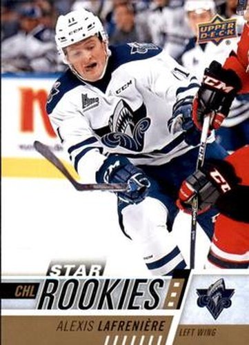 #390 Alexis Lafreniere - Rimouski Oceanic - 2017-18 Upper Deck CHL Hockey