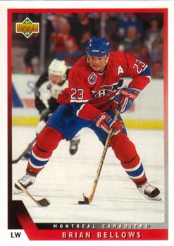 #390 Brian Bellows - Montreal Canadiens - 1993-94 Upper Deck Hockey