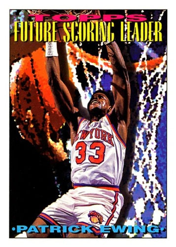#390 Patrick Ewing - New York Knicks - 1993-94 Topps Basketball