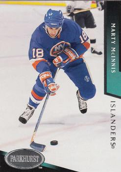 #390 Marty McInnis - New York Islanders - 1993-94 Parkhurst Hockey