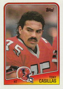 #391 Tony Casillas - Atlanta Falcons - 1988 Topps Football