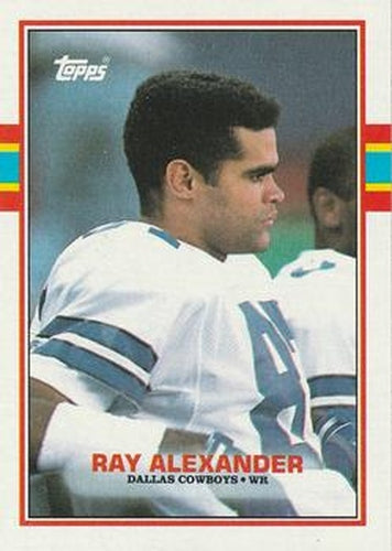 #391 Ray Alexander - Dallas Cowboys - 1989 Topps Football