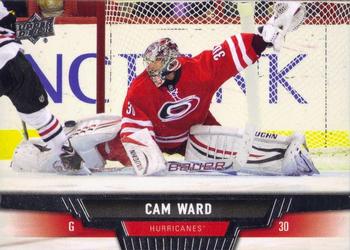 #391 Cam Ward - Carolina Hurricanes - 2013-14 Upper Deck Hockey