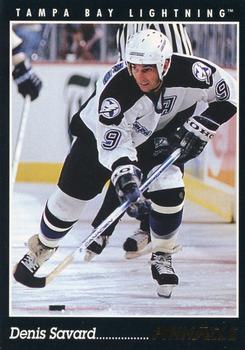 #391 Denis Savard - Tampa Bay Lightning - 1993-94 Pinnacle Hockey