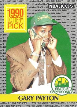 #391 Gary Payton - Seattle SuperSonics - 1990-91 Hoops Basketball
