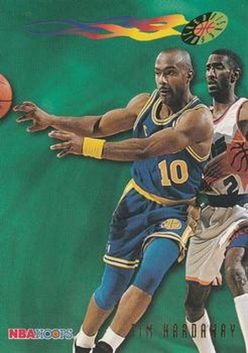 #391 Tim Hardaway - Golden State Warriors - 1995-96 Hoops Basketball