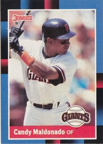 #391 Candy Maldonado - San Francisco Giants - 1988 Donruss Baseball