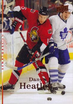 #391 Dany Heatley - Ottawa Senators - 2007-08 Upper Deck Hockey