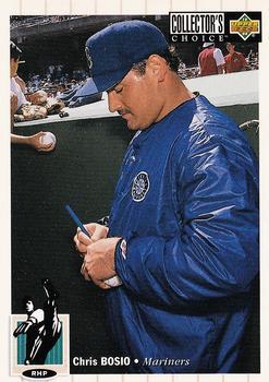 #391 Chris Bosio - Seattle Mariners - 1994 Collector's Choice Baseball