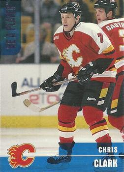 #391 Chris Clark - Calgary Flames - 1999-00 Be a Player Memorabilia Hockey