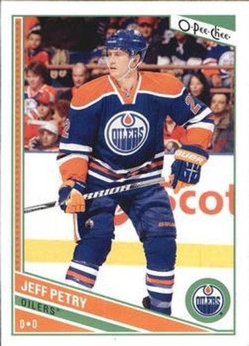 #391 Jeff Petry - Edmonton Oilers - 2013-14 O-Pee-Chee Hockey
