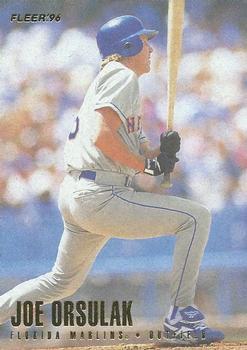 #391 Joe Orsulak - Florida Marlins - 1996 Fleer Baseball