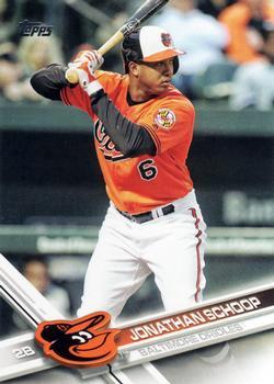 #391 Jonathan Schoop - Baltimore Orioles - 2017 Topps Baseball