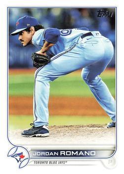 #391 Jordan Romano - Toronto Blue Jays - 2022 Topps Baseball