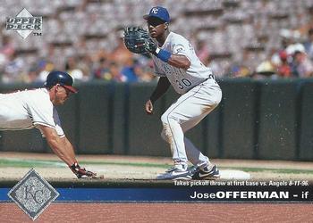#391 Jose Offerman - Kansas City Royals - 1997 Upper Deck Baseball