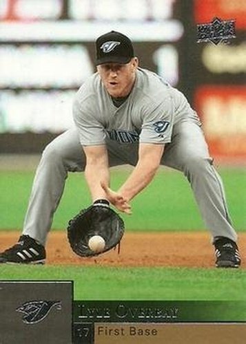 #391 Lyle Overbay - Toronto Blue Jays - 2009 Upper Deck Baseball