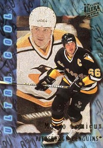 #391 Mario Lemieux - Pittsburgh Penguins - 1995-96 Ultra Hockey